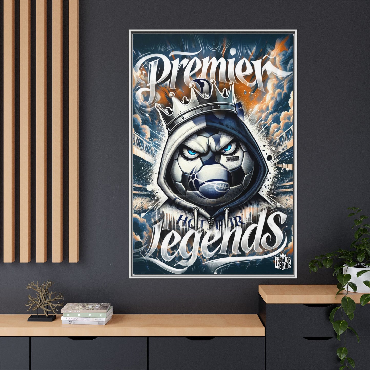 SPURS - Canvas, Framed