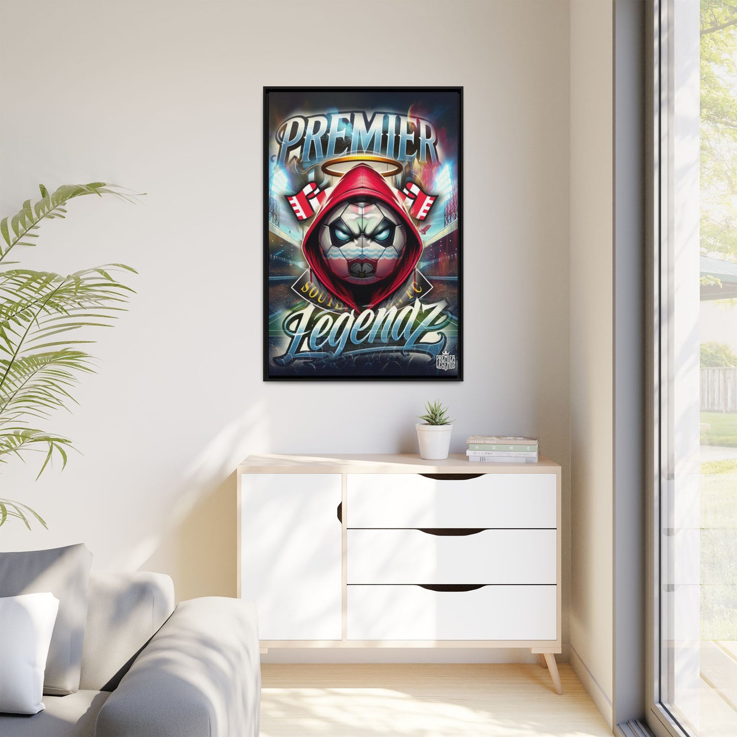 SAINTS - Canvas, Framed