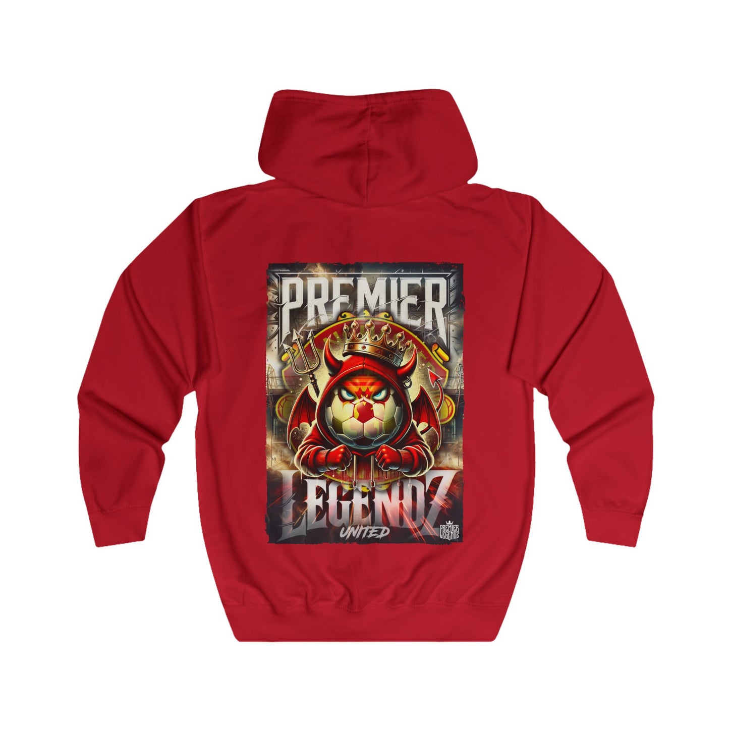 RED DEVILS ZIP HOOD