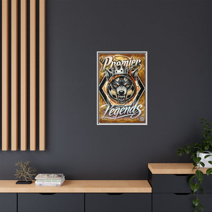 WOLVES - Canvas, Framed