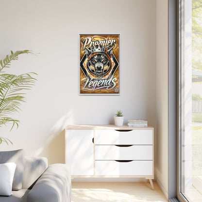 WOLVES - Canvas, Framed