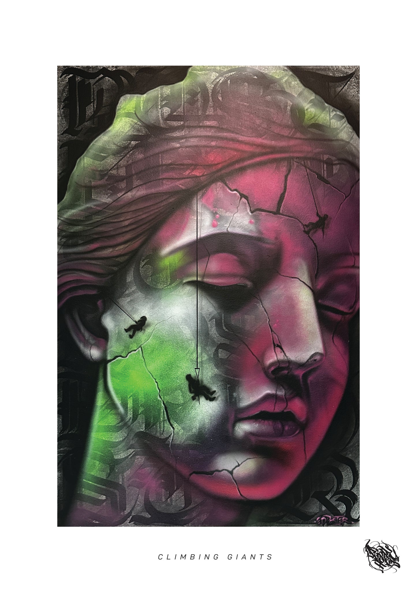 EdPoster - AR Art CLIMBING GIANTS - Download print