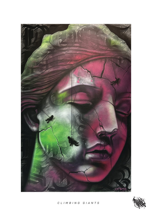 EdPoster - AR Art CLIMBING GIANTS - Download print
